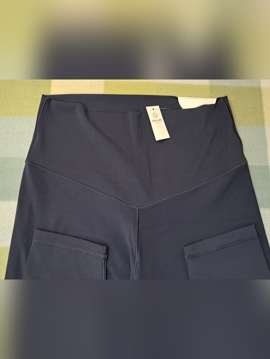 aerie Pants - Offline By Aerie Real Me 7/8 Hi-Rise Navy Blue Leggings Size Large NWT
